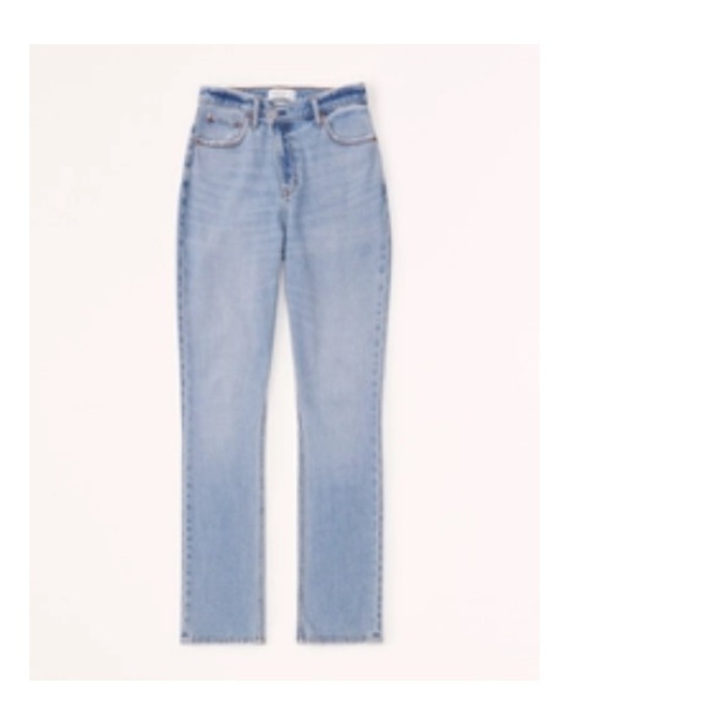 abercrombie cross waistband jeans